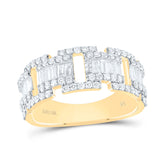 1 1/2CTW-DIA NK MENS RING